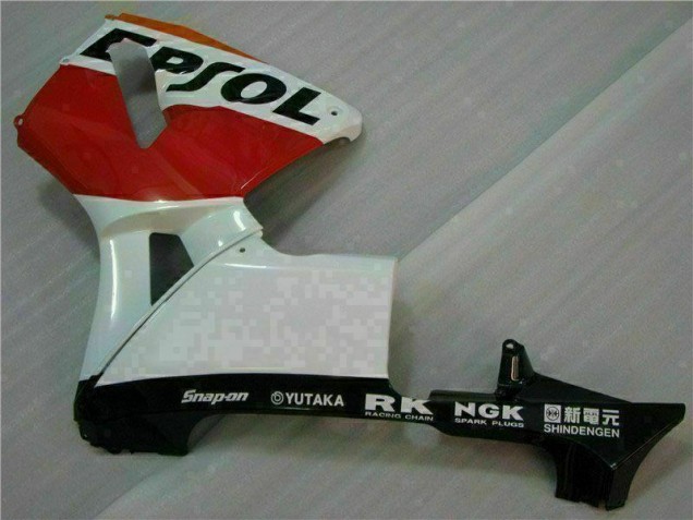 Carénages Honda CBR 600 RR 2005-2006 - Orange Noir Repsol Carénages Honda CBR 600 RR 2005-2006 - Orange Noir Repsol
