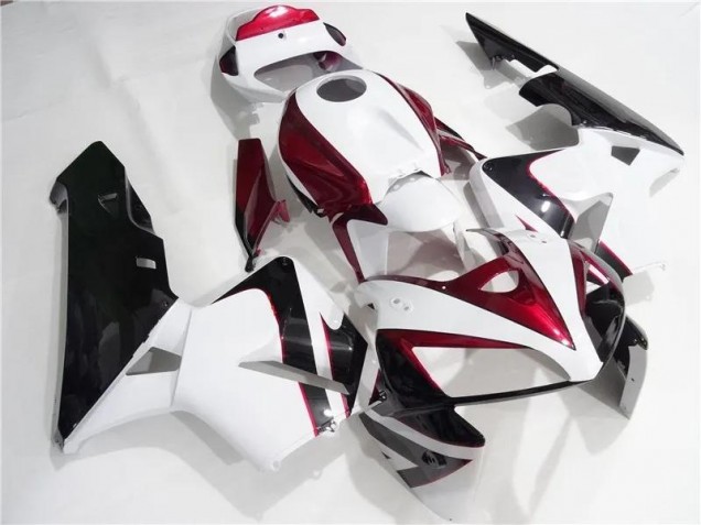 Carénages Honda CBR 600 RR 2005-2006 - Rouge Blanc Noir Carénages Honda CBR 600 RR 2005-2006 - Rouge Blanc Noir