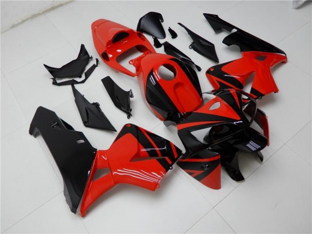 Carénages Honda CBR 600 RR 2005-2006 - Rouge Noir Carénages Honda CBR 600 RR 2005-2006 - Rouge Noir