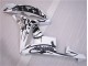 Carénages Honda CBR 600 RR 2007-2008 - Noir Blanc Carénages Honda CBR 600 RR 2007-2008 - Noir Blanc