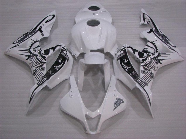 Carénages Honda CBR 600 RR 2007-2008 - Noir Blanc Carénages Honda CBR 600 RR 2007-2008 - Noir Blanc