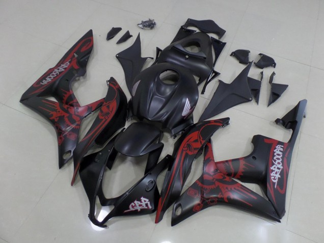 Carénages Honda CBR 600 RR 2007-2008 - Noir Rouge Carénages Honda CBR 600 RR 2007-2008 - Noir Rouge