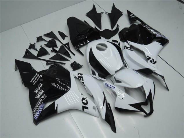 Carénages Honda CBR 600 RR 2009-2012 - Blanc Noir Carénages Honda CBR 600 RR 2009-2012 - Blanc Noir