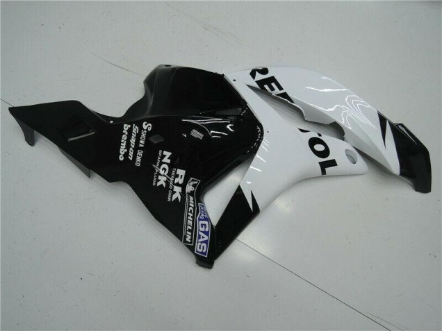 Carénages Honda CBR 600 RR 2009-2012 - Blanc Noir Carénages Honda CBR 600 RR 2009-2012 - Blanc Noir