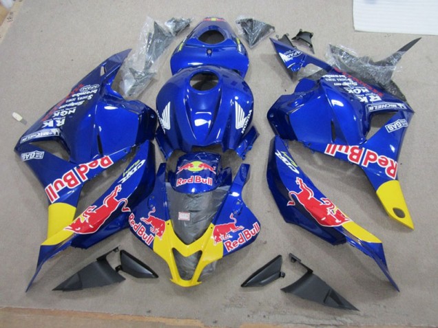 Carénages Honda CBR 600 RR 2009-2012 - Bleu Red Bull Carénages Honda CBR 600 RR 2009-2012 - Bleu Red Bull