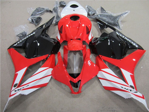 Carénages Honda CBR 600 RR 2009-2012 - Rouge Noir Blanc Carénages Honda CBR 600 RR 2009-2012 - Rouge Noir Blanc