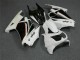 Carénages Kawasaki EX250 2008-2012 - Blanc Noir Ninja Carénages Kawasaki EX250 2008-2012 - Blanc Noir Ninja