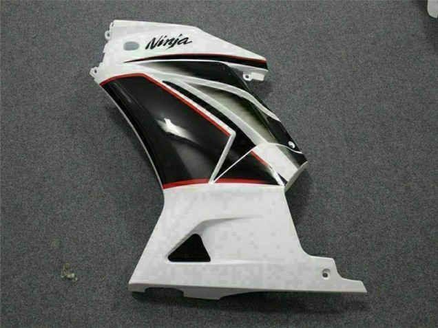 Carénages Kawasaki EX250 2008-2012 - Blanc Noir Ninja Carénages Kawasaki EX250 2008-2012 - Blanc Noir Ninja