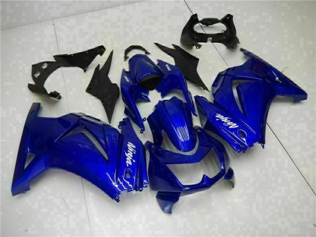 Carénages Kawasaki EX250 2008-2012 - Bleu Noir Blanc Ninja Carénages Kawasaki EX250 2008-2012 - Bleu Noir Blanc Ninja