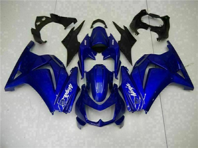 Carénages Kawasaki EX250 2008-2012 - Bleu Noir Blanc Ninja Carénages Kawasaki EX250 2008-2012 - Bleu Noir Blanc Ninja