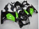 Carénages Kawasaki EX250 2008-2012 - Noir Vert Carénages Kawasaki EX250 2008-2012 - Noir Vert