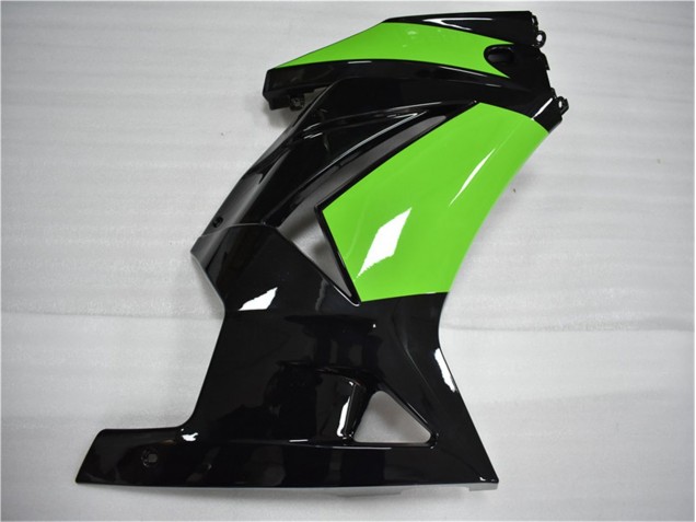 Carénages Kawasaki EX250 2008-2012 - Noir Vert Carénages Kawasaki EX250 2008-2012 - Noir Vert