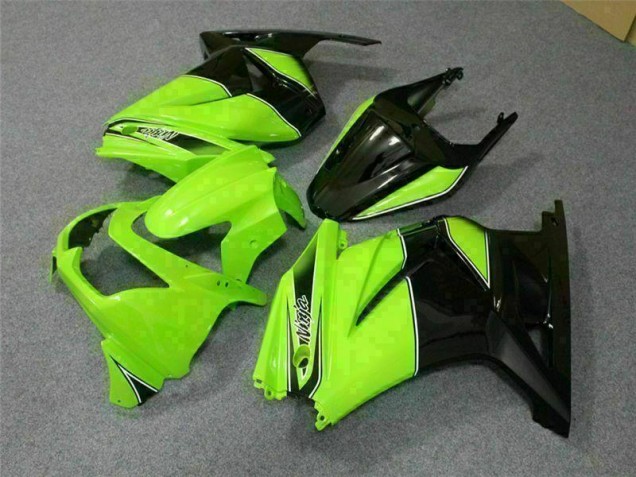 Carénages Kawasaki EX250 2008-2012 - Vert Noir Ninja Carénages Kawasaki EX250 2008-2012 - Vert Noir Ninja