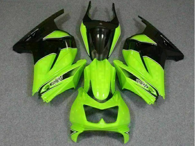 Carénages Kawasaki EX250 2008-2012 - Vert Noir Ninja Carénages Kawasaki EX250 2008-2012 - Vert Noir Ninja