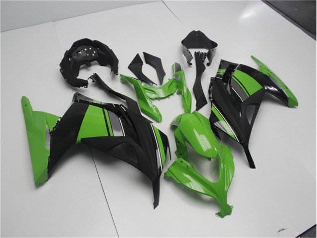 Carénages Kawasaki EX300 2013-2016 - Vert Noir Carénages Kawasaki EX300 2013-2016 - Vert Noir