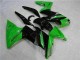 Carénages Kawasaki EX650 2006-2008 - Vert Noir Carénages Kawasaki EX650 2006-2008 - Vert Noir