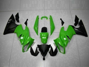 Carénages Kawasaki EX650 2009-2011 - Vert Noir