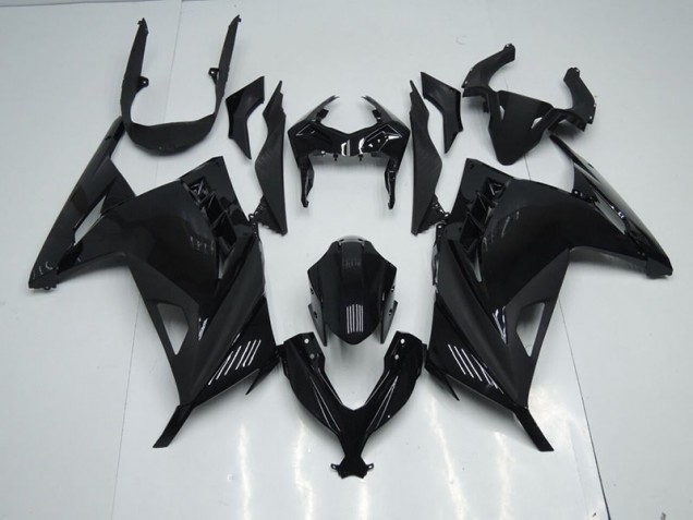 Carénages Kawasaki ZX 300R 2013-2016 - Noir Carénages Kawasaki ZX 300R 2013-2016 - Noir
