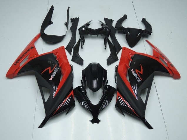 Carénages Kawasaki ZX 300R 2013-2016 - Rouge Noir Carénages Kawasaki ZX 300R 2013-2016 - Rouge Noir