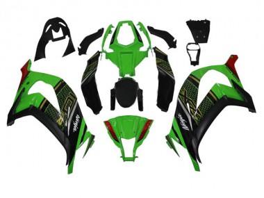 Carénages Kawasaki ZX10R 2011-2015 - Vert Noir