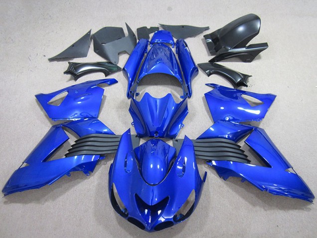 Carénages Kawasaki ZX14R ZZR 1400 2006-2011 - Bleu Carénages Kawasaki ZX14R ZZR 1400 2006-2011 - Bleu