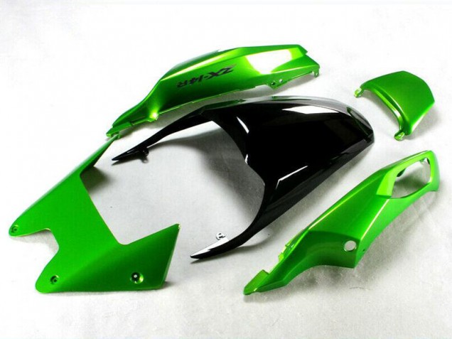 Carénages Kawasaki ZX14R ZZR 1400 2012-2021 - Noir Vert Carénages Kawasaki ZX14R ZZR 1400 2012-2021 - Noir Vert