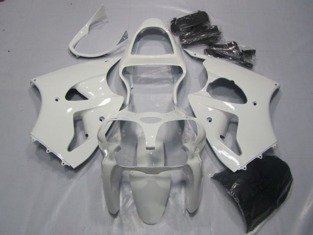 Carénages Kawasaki ZX6R 2000-2002 - Blanc Carénages Kawasaki ZX6R 2000-2002 - Blanc