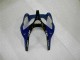 Carénages Kawasaki ZX6R 2000-2002 - Bleu