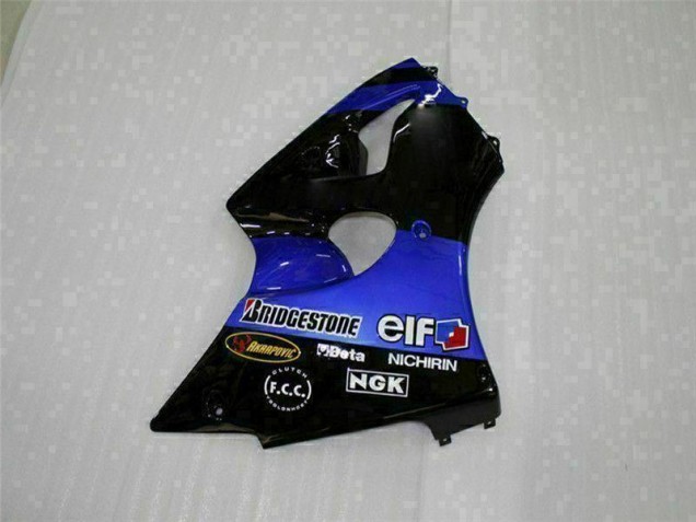 Carénages Kawasaki ZX6R 2000-2002 - Bleu