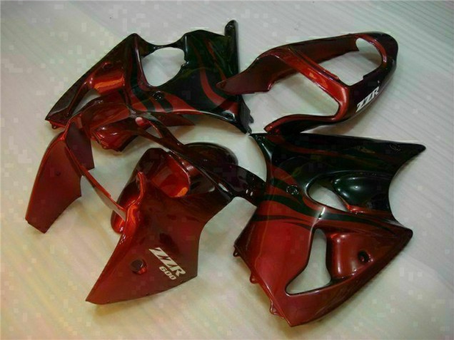 Carénages Kawasaki ZX6R 2000-2002 - Rouge Carénages Kawasaki ZX6R 2000-2002 - Rouge