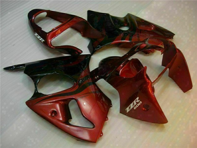 Carénages Kawasaki ZX6R 2000-2002 - Rouge Carénages Kawasaki ZX6R 2000-2002 - Rouge