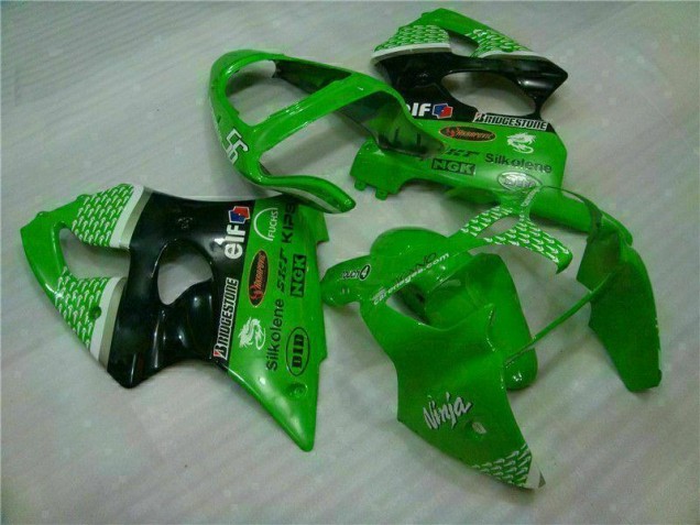 Carénages Kawasaki ZX6R 2000-2002 - Vert Noir Carénages Kawasaki ZX6R 2000-2002 - Vert Noir