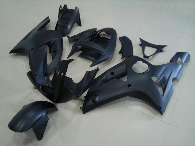 Carénages Kawasaki ZX6R 2003-2004 - Noir Mat Carénages Kawasaki ZX6R 2003-2004 - Noir Mat
