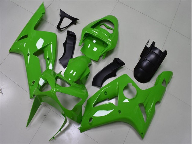 Carénages Kawasaki ZX6R 2003-2004 - Vert Carénages Kawasaki ZX6R 2003-2004 - Vert