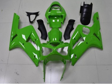 Carénages Kawasaki ZX6R 2003-2004 - Vert
