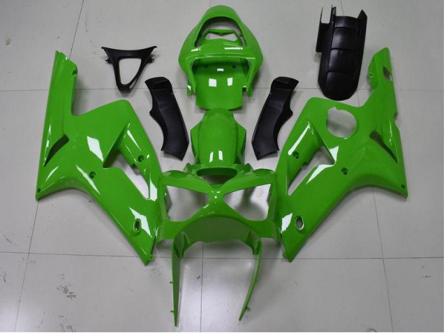 Carénages Kawasaki ZX6R 2003-2004 - Vert Carénages Kawasaki ZX6R 2003-2004 - Vert