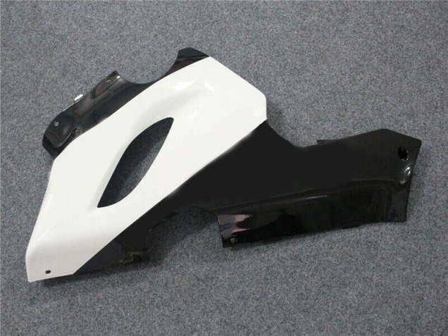Carénages Kawasaki ZX6R 2005-2006 - Noir Blanc Carénages Kawasaki ZX6R 2005-2006 - Noir Blanc