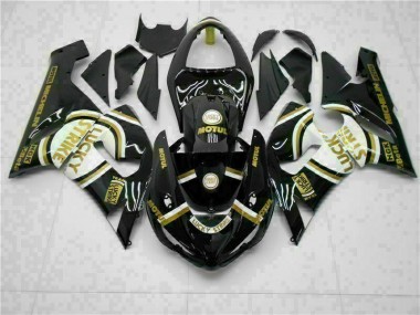 Carénages Kawasaki ZX6R 2005-2006 - Noir