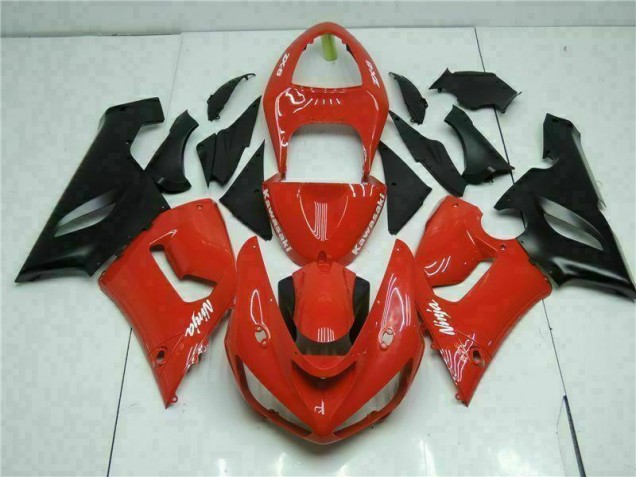 Carénages Kawasaki ZX6R 2005-2006 - Rouge Carénages Kawasaki ZX6R 2005-2006 - Rouge