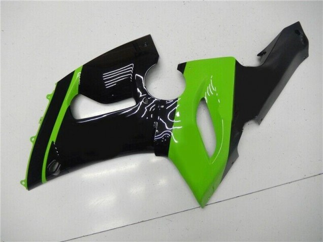 Carénages Kawasaki ZX6R 2005-2006 - Vert Noir Carénages Kawasaki ZX6R 2005-2006 - Vert Noir