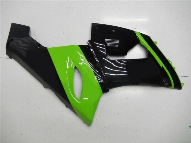 Carénages Kawasaki ZX6R 2005-2006 - Vert Noir Carénages Kawasaki ZX6R 2005-2006 - Vert Noir