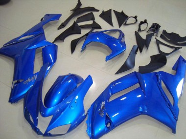 Carénages Kawasaki ZX6R 2007-2008 - Bleu