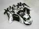 Carénages Kawasaki ZX6R 2007-2008 - Noir Blanc Carénages Kawasaki ZX6R 2007-2008 - Noir Blanc