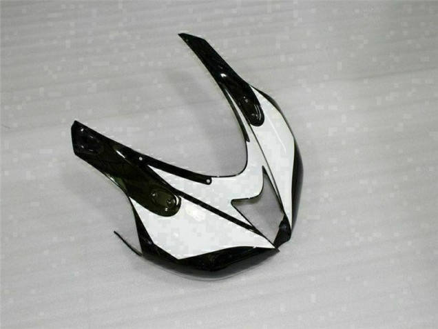 Carénages Kawasaki ZX6R 2007-2008 - Noir Blanc Carénages Kawasaki ZX6R 2007-2008 - Noir Blanc