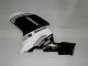 Carénages Kawasaki ZX6R 2007-2008 - Noir Blanc Carénages Kawasaki ZX6R 2007-2008 - Noir Blanc