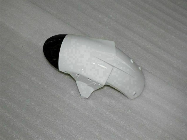 Carénages Kawasaki ZX6R 2007-2008 - Noir Blanc Carénages Kawasaki ZX6R 2007-2008 - Noir Blanc