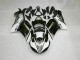 Carénages Kawasaki ZX6R 2007-2008 - Noir Blanc Carénages Kawasaki ZX6R 2007-2008 - Noir Blanc