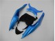 Carénages Kawasaki ZX6R 2009-2012 - Bleu Noir Carénages Kawasaki ZX6R 2009-2012 - Bleu Noir