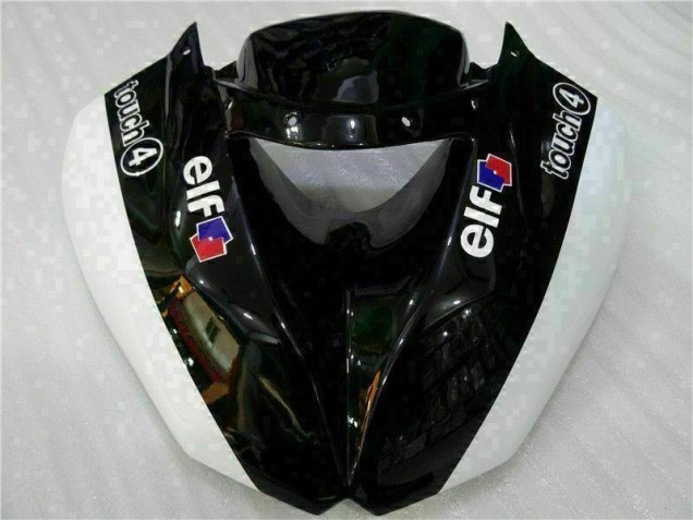 Carénages Kawasaki ZX6R 2009-2012 - Noir Blanc 3M Touch4 Carénages Kawasaki ZX6R 2009-2012 - Noir Blanc 3M Touch4