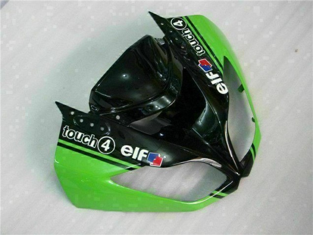 Carénages Kawasaki ZX6R 2009-2012 - Vert Noir Carénages Kawasaki ZX6R 2009-2012 - Vert Noir